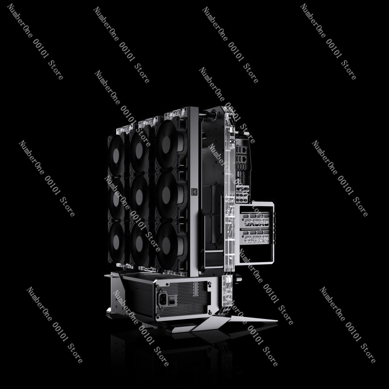 EATX Open Frame Distro Plate W - Aluminum Open Frame Test Bench Water Cooling 评论和价格