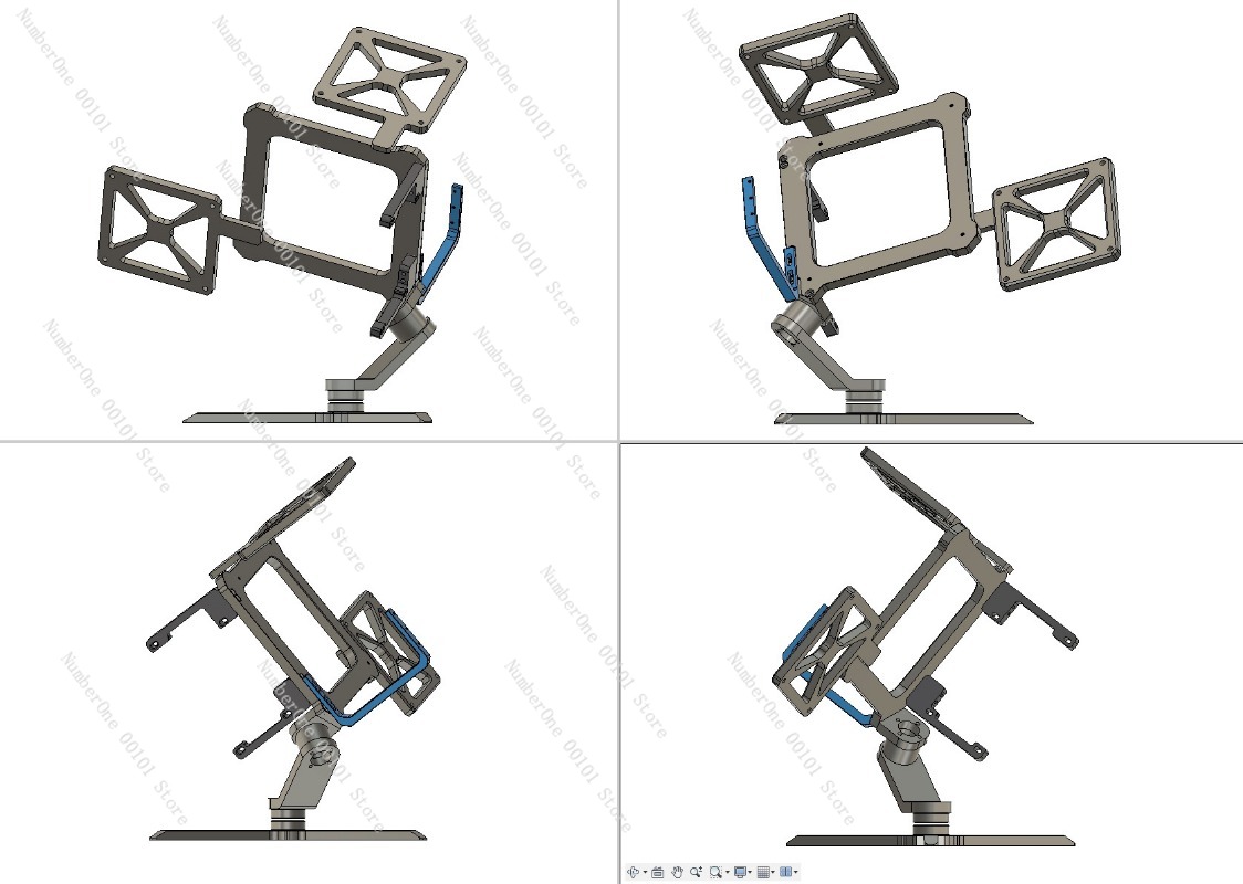 B30 Rotatable Gimbal Open ITX  - Aluminum Open Frame Test Bench Water Cooling 评论和价格